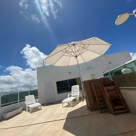 Flat Em Cobertura Com Vista Para O Mar Cabo de Santo Agostinho Exterior photo