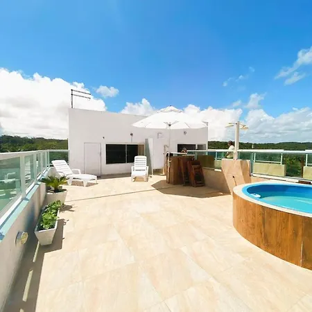 Flat Em Cobertura Com Vista Para O Mar Cabo de Santo Agostinho Exterior photo