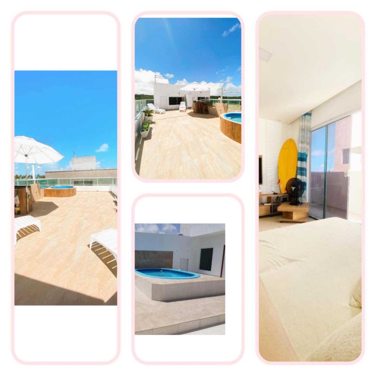 Flat Em Cobertura Com Vista O Mar Apartment *